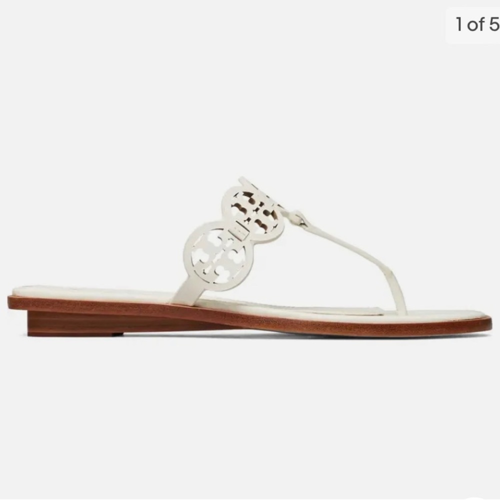 Tory Burch Womens Tiny Miller Thong Sandals